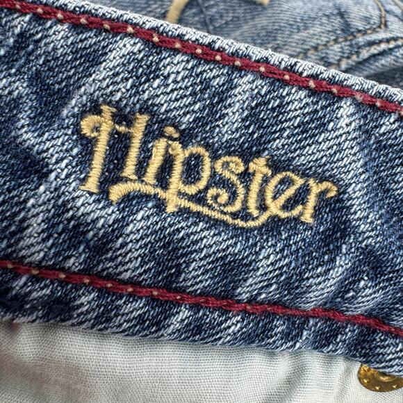 American Eagle Jeans Womens 8 (30x31 ACTUAL) Hipster Bootcut Distressed VINTAGE - Picture 4 of 11